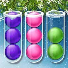 Wood Sort: Rearrange the Color Balls